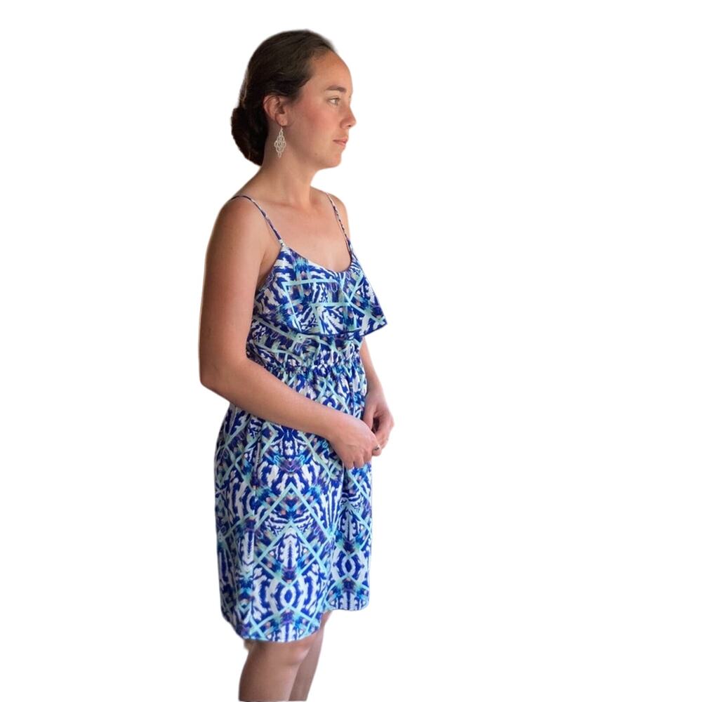 Soprano Blue Sun Dress, Size S
